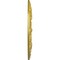 Ekena Millwork Kent Ceiling Medallion (Fits Canopies up to 5"), Hand-Painted Rich Gold, 18"OD x 3 1/2"ID x 1 1/4"P CM18KERGS - alternate 3